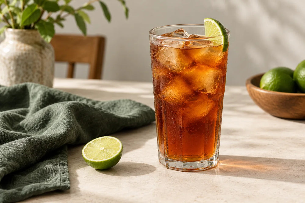 Thai Lemon Iced Tea at Home: A Milk-Free Serving Idea — AI-generated serving illustration