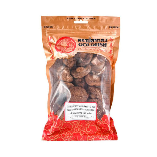 Goldfish Selected Dried Shiitake Mushrooms - 65 g - product image