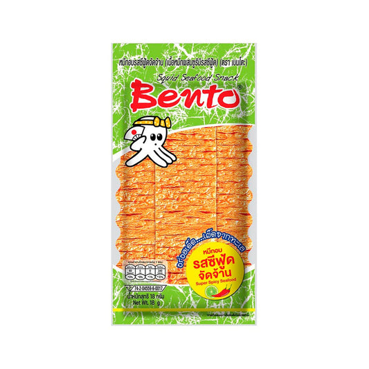 Bento Squid Snack Super Spicy Seafood Flavor 20G - 18 g