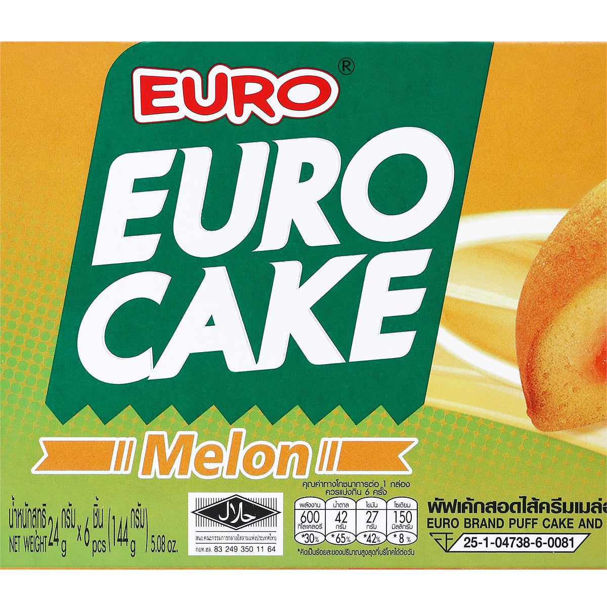 EURO Puff Cake and Melon Cream 144 g - product image 2