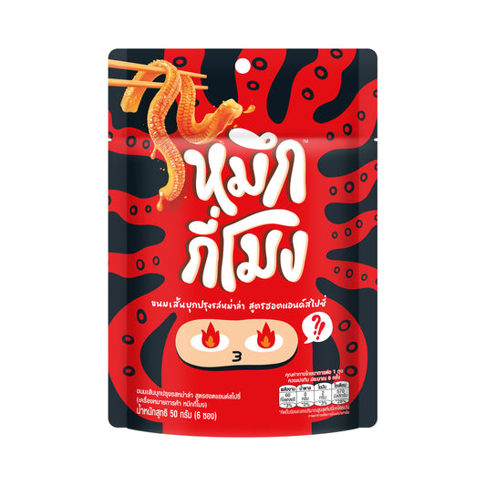 Muek Gee Mong Konjac Snack Hot & Spicy Mala - 50 g - product image