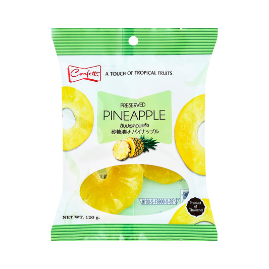 Confetti Dried Pineapple - 120 g - product image