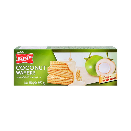 Bissin Coconut Cream Wafers 100 g â€“ product image 1