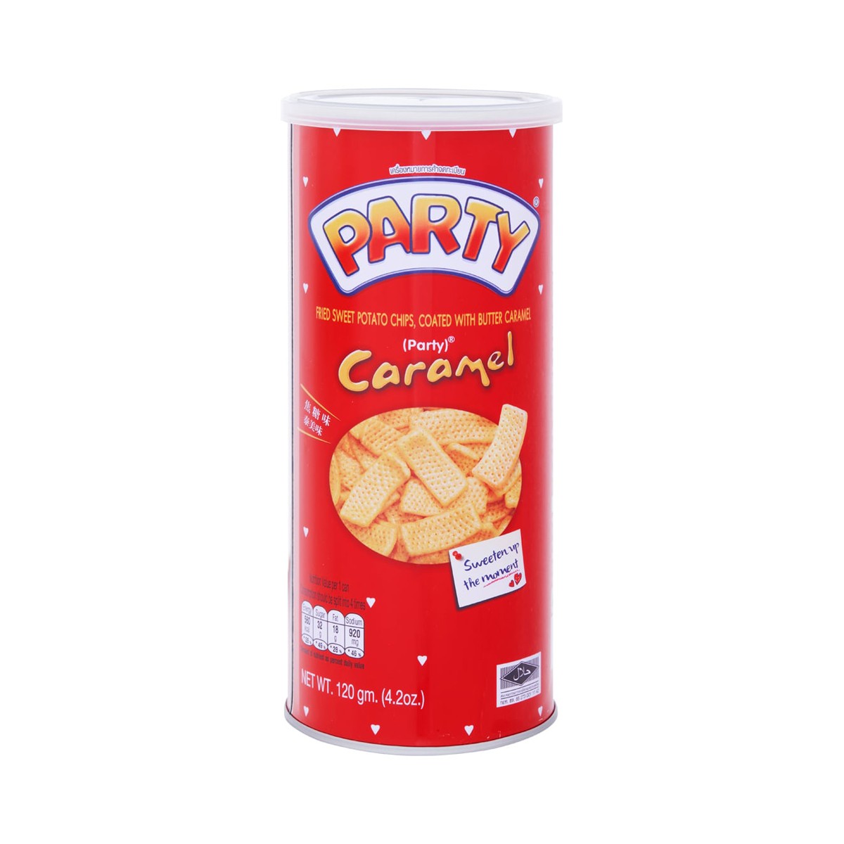 Party Butter Caramel Sweet Potato Snack Can 120 g â€“ product image 4