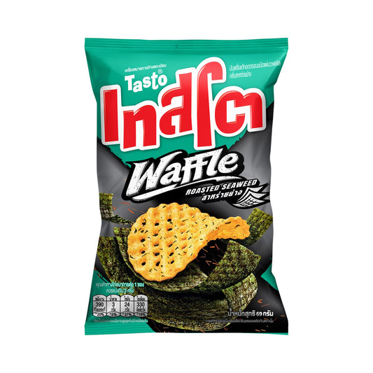 Tasto Waffle-Cut Roasted Seaweed Potato Chips 69 g â€“ product image 1