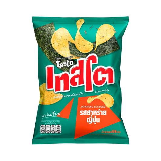 Tasto Japanese Seaweed Potato Chips 69 g â€“ product image 1