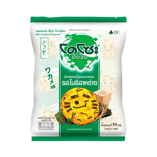 Dozo Nori Seaweed Japanese Rice Crackers 54 g â€“ product image 1