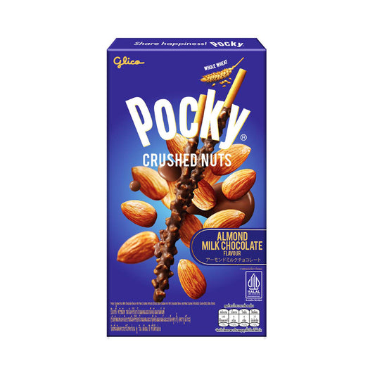 Pocky Crushed Nuts Milk Chocolate Biscuit Sticks 25 g â€“ product image 1