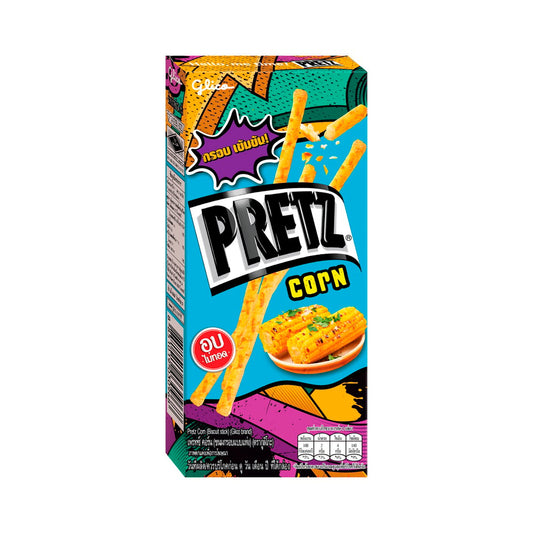 Glico Pretz Corn Flavor Biscuit Sticks - 22 g - product image
