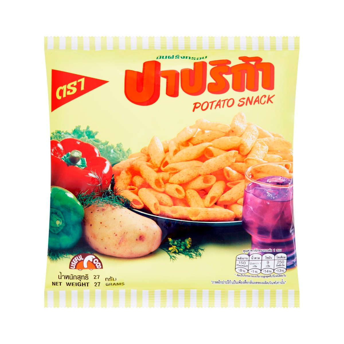 Paprika Potato Snack 27 g â€“ product image 2
