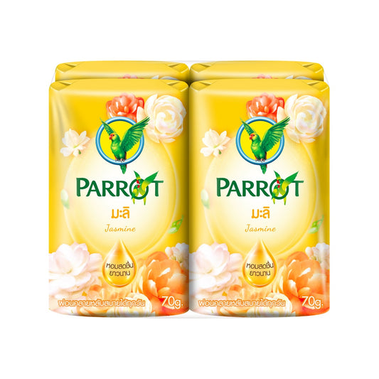 PARROT Botanicals Bar Soap Jasmine Scent – 280 g (70 g × 4) - product image 1