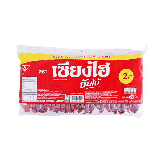 SANGHAI Jumbo Wafer with Chocolate Cream Coat 307.2 g. Pack 24 - product image 6