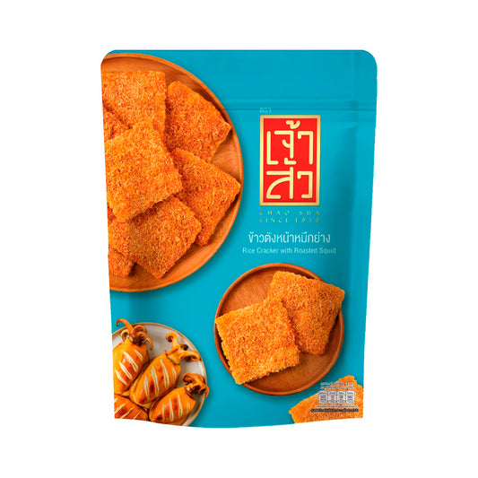 ChaOSua Rice Cracker with Roasted Squid - 80 g - product image