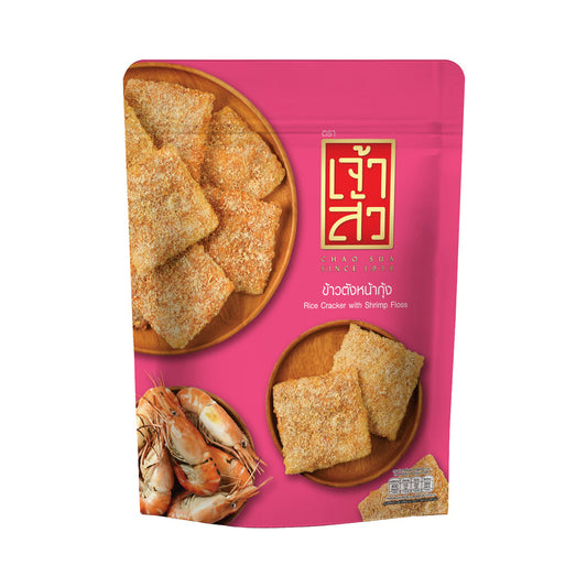 ChaOSua Rice Cracker with Shrimp Floss - 80 g - product image