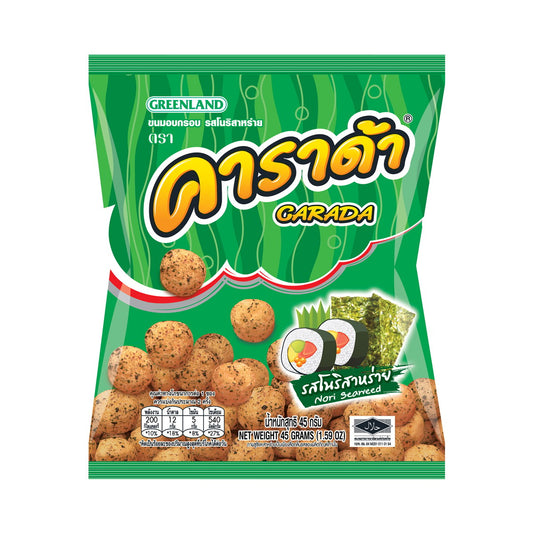 Carada Nori Seaweed Rice Ball Snack 45 g â€“ product image 2