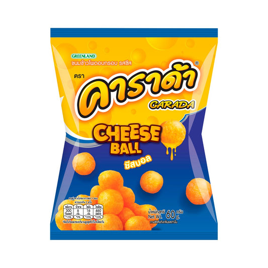 CARADA Cheese Ball Corn Snack Cheese Flavor 60 g - product image 1