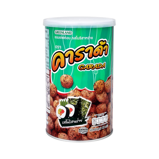 Carada Nori Seaweed Rice Ball Snack Can 90 g â€“ product image 1