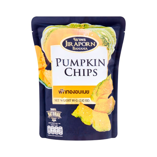Jiraporn Crispy Pumpkin Chips with Butter - 80 g - product image