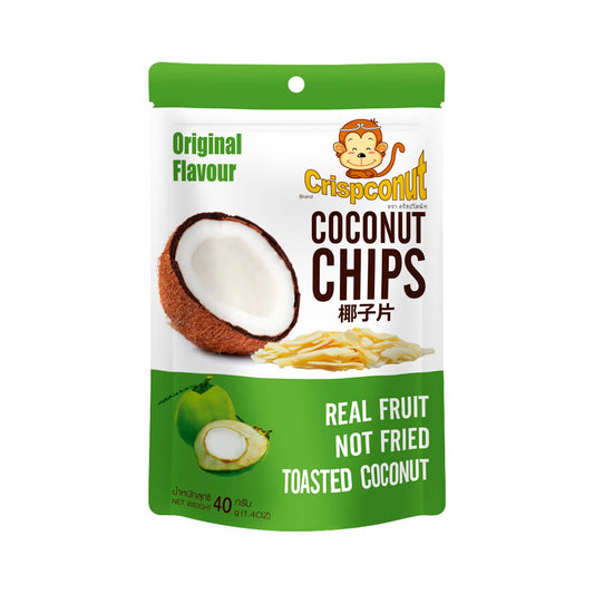 Crispconut Original Coconut Chips - 40 g