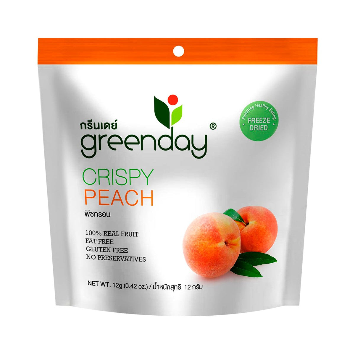 Greenday Crispy Peach - 12 g - product image 1