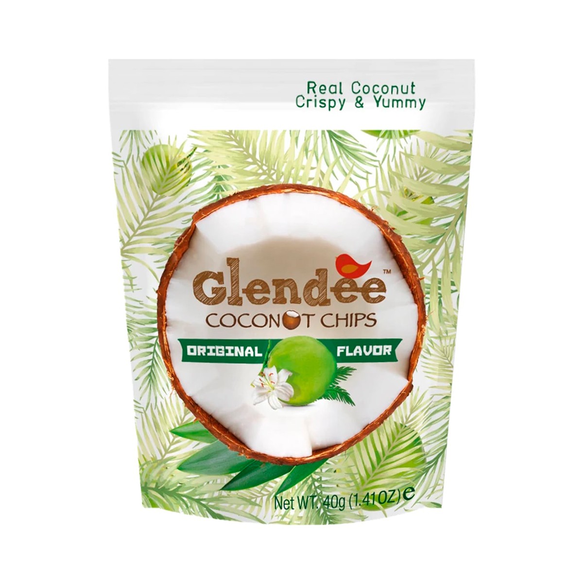 Glendee Original Coconut Chips - 40 g