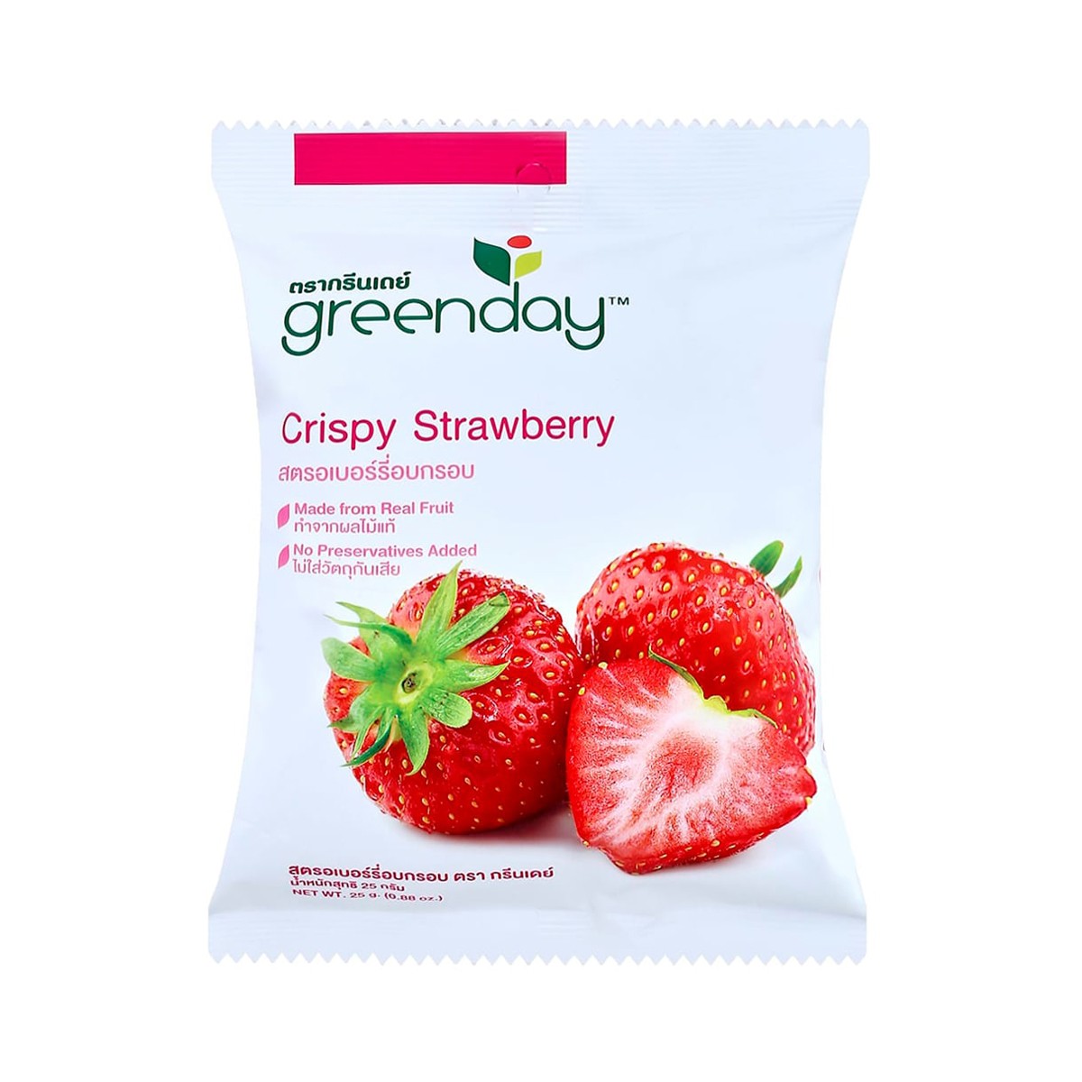 Greenday Crispy Strawberry - 25 g - product image 1