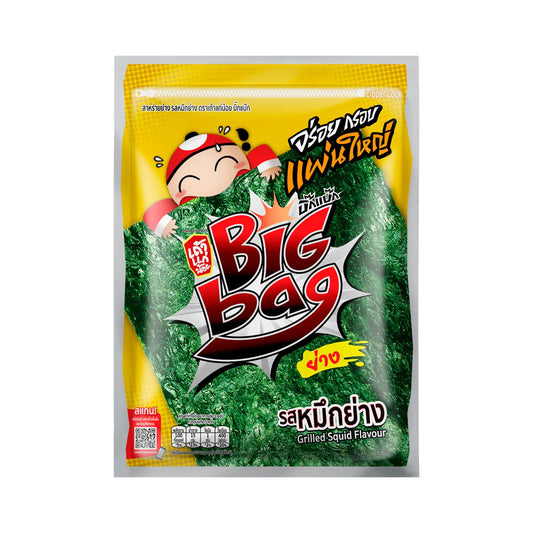 Tao Kae Noi Grilled Squid Big Bag Seaweed - 30 g