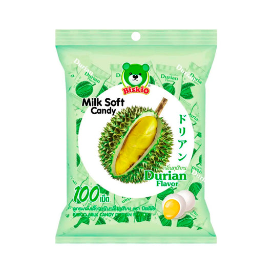 Biskio Durian-Flavoured Milk Candy 380 g â€“ product image 1
